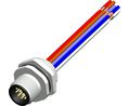 Rundsteckverbinder, M12, Stecker, Gerade, Pole - 12, Schraubanschluss, Panelmontage, 500mm